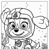 Desenhos para colorir Patrulha Canina