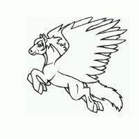 Desenhos para colorir Pegasus