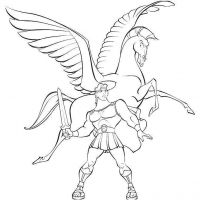Desenhos para colorir Pegasus