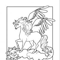 Desenhos para colorir Pegasus
