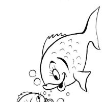 Desenhos para colorir Peixes