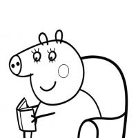 Desenhos para colorir Peppa Pig