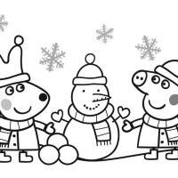 Desenhos para colorir Peppa Pig