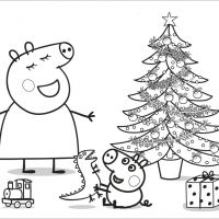 Desenhos para colorir Peppa Pig