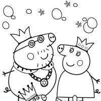 Desenhos para colorir Peppa Pig