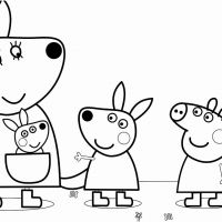 Desenhos para colorir Peppa Pig