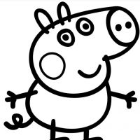 Desenhos para colorir Peppa Pig