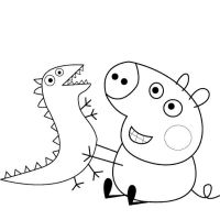 Desenhos para colorir Peppa Pig