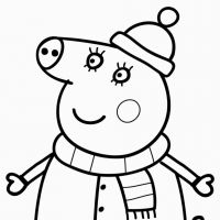 Desenhos para colorir Peppa Pig