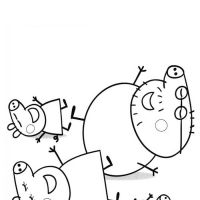 Desenhos para colorir Peppa Pig