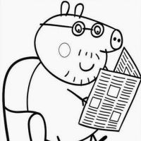 Desenhos para colorir Peppa Pig