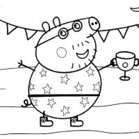 Desenhos para colorir Peppa Pig