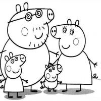 Desenhos para colorir Peppa Pig