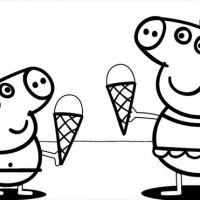 Desenhos para colorir Peppa Pig