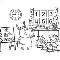 Desenhos para colorir Peppa Pig