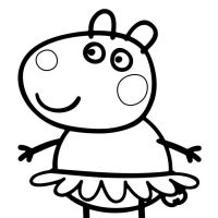 Desenhos para colorir Peppa Pig