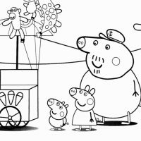 Desenhos para colorir Peppa Pig