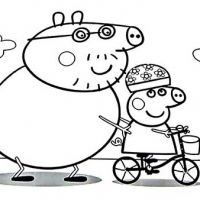 Desenhos para colorir Peppa Pig