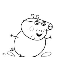 Desenhos para colorir Peppa Pig