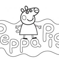 Desenhos para colorir Peppa Pig