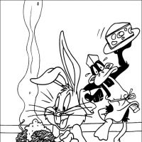 Desenhos para colorir Pernalonga
