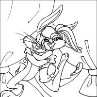 Desenhos para colorir Pernalonga