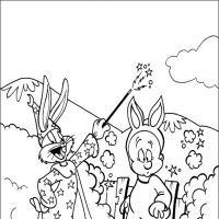 Desenhos para colorir Pernalonga