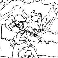 Desenhos para colorir Pernalonga
