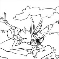Desenhos para colorir Pernalonga