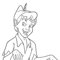 Desenhos para colorir Peter Pan