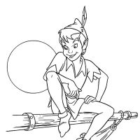 Desenhos para colorir Peter Pan