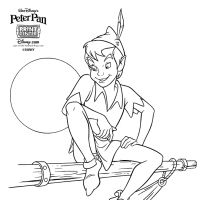 Desenhos para colorir Peter Pan