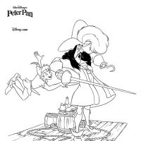 Desenhos para colorir Peter Pan