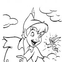 Desenhos para colorir Peter Pan
