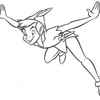 Desenhos para colorir Peter Pan