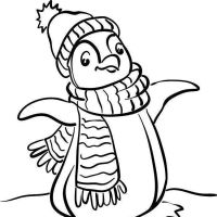 Desenhos para colorir Pinguins