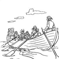 Desenhos para colorir Piratas