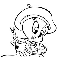 Desenhos para colorir Piu-piu