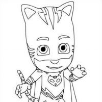 Desenhos para colorir PJ Maks