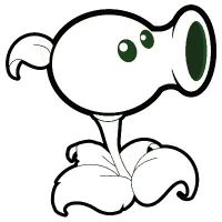 Desenhos para colorir Plantas vs Zombies