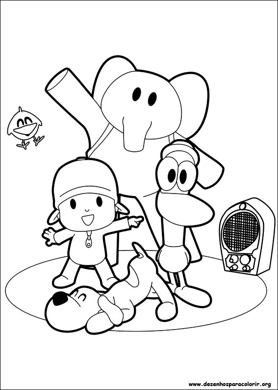 Desenho para colorir