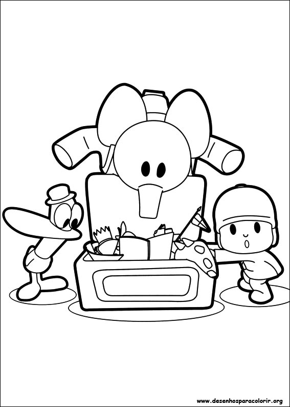Desenho para colorir