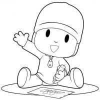 Desenhos para colorir Pocoyo