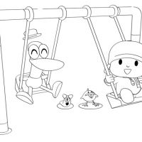 Desenhos para colorir Pocoyo