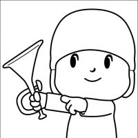 Desenhos para colorir Pocoyo