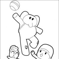 Desenhos para colorir Pocoyo