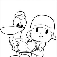 Desenhos para colorir Pocoyo
