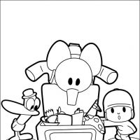 Desenhos para colorir Pocoyo