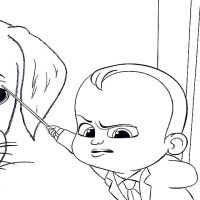 Desenhos para colorir Poderoso Chefinho