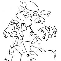 Desenhos para colorir Pokemon
